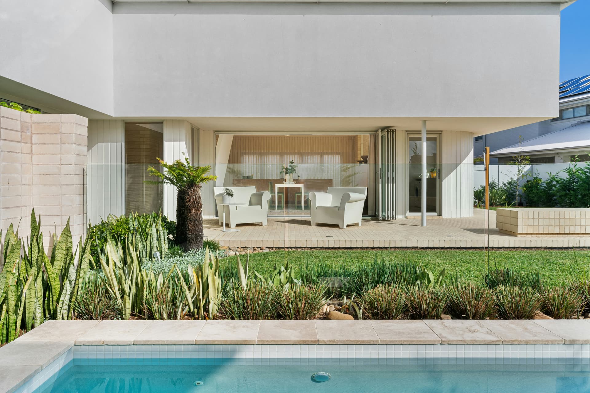 Beautiful Brisbane residential garden designed by Attn: Landscapes